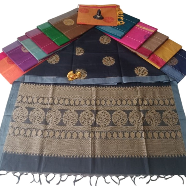 Kota Cotton Saree - Color: Different Available