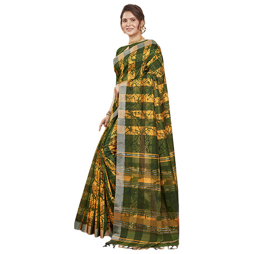 Prisha-5918 Cotton Saree - Color: Different Available