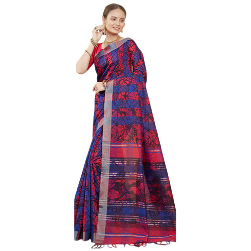 Prisha-5919 Cotton Saree - Color: Different Available