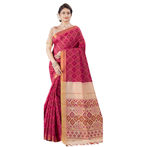 Rohita-6040 Cotton Saree - Color: Different Available