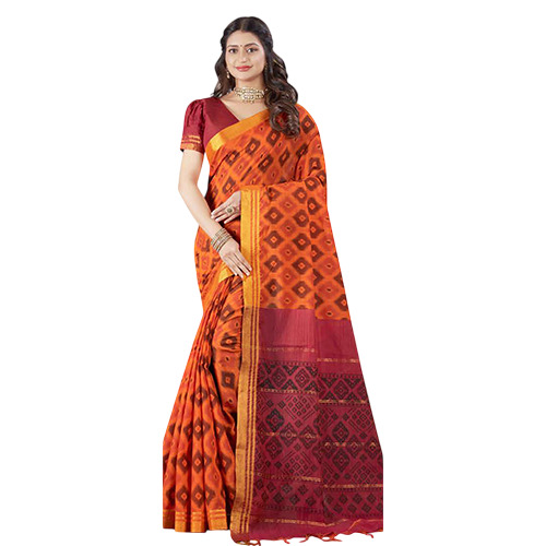 Rohita-6042 Cotton Saree - Color: Different Available