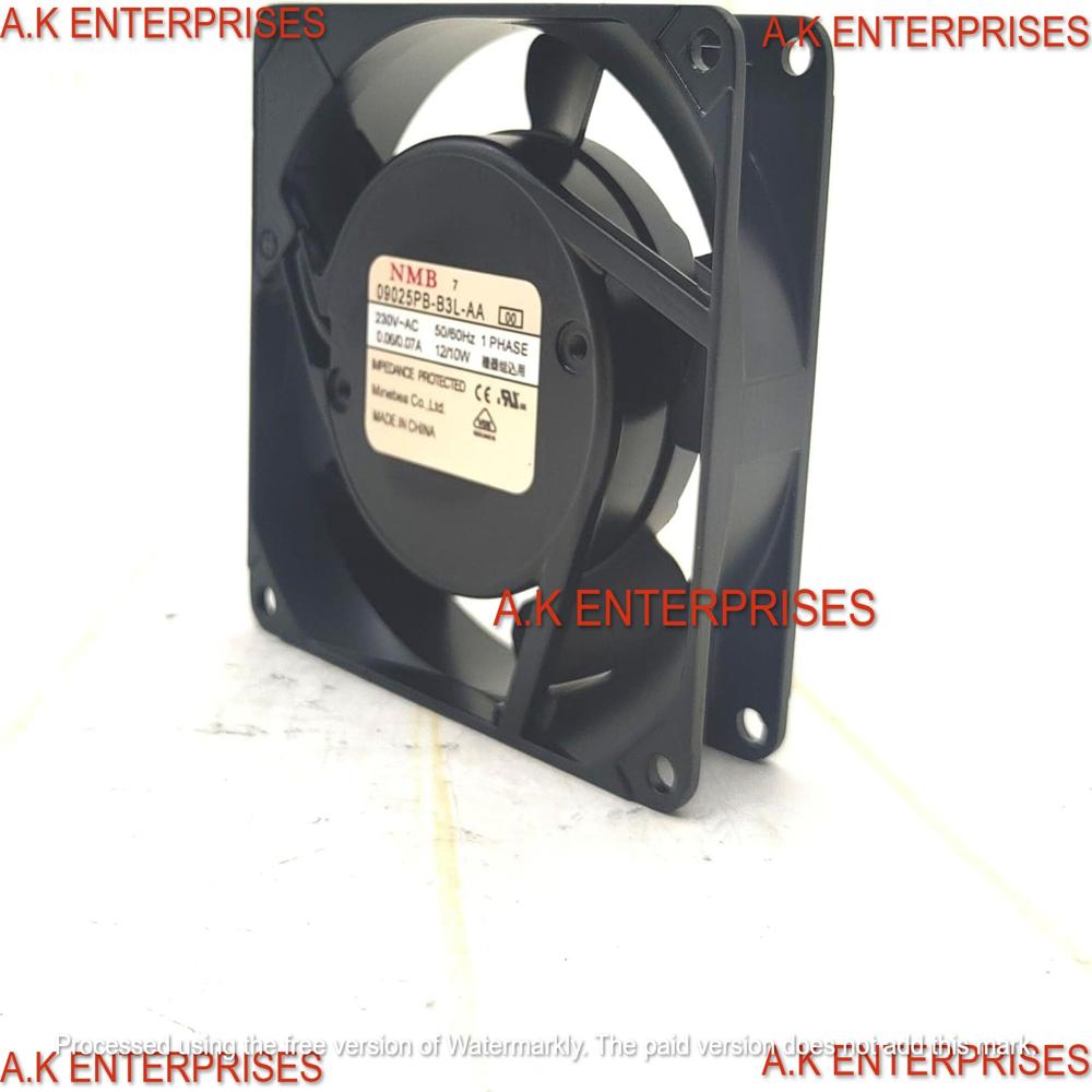 NMB MAT 09025PB-B3L-AA AC230V 0.06/0.07A 12W 9025mm Industrial Silent Cabinet Axial Cooling Fan 