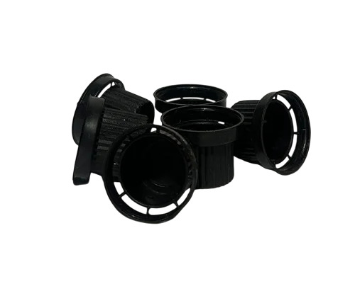 15Mm Plastic Aerosol Can Seal Cap - Color: Black