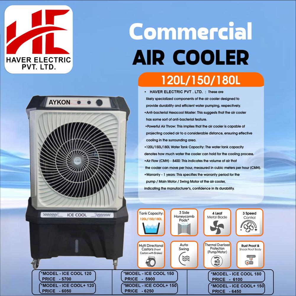 Gloster Air Cooler - Color: White