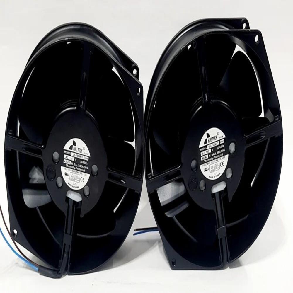 FULLTECH UF-15KM11 BWH 115V AC 42/42W 2-Wire 17255mm Ball Metal Industrial Axial Cooling Fan
