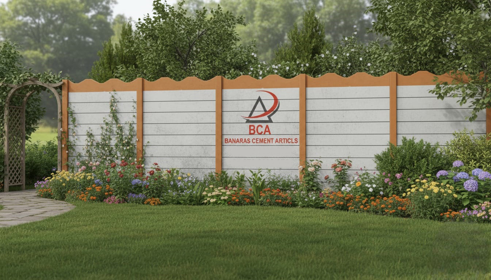 Cement Boundary Wall - Color: Different Available