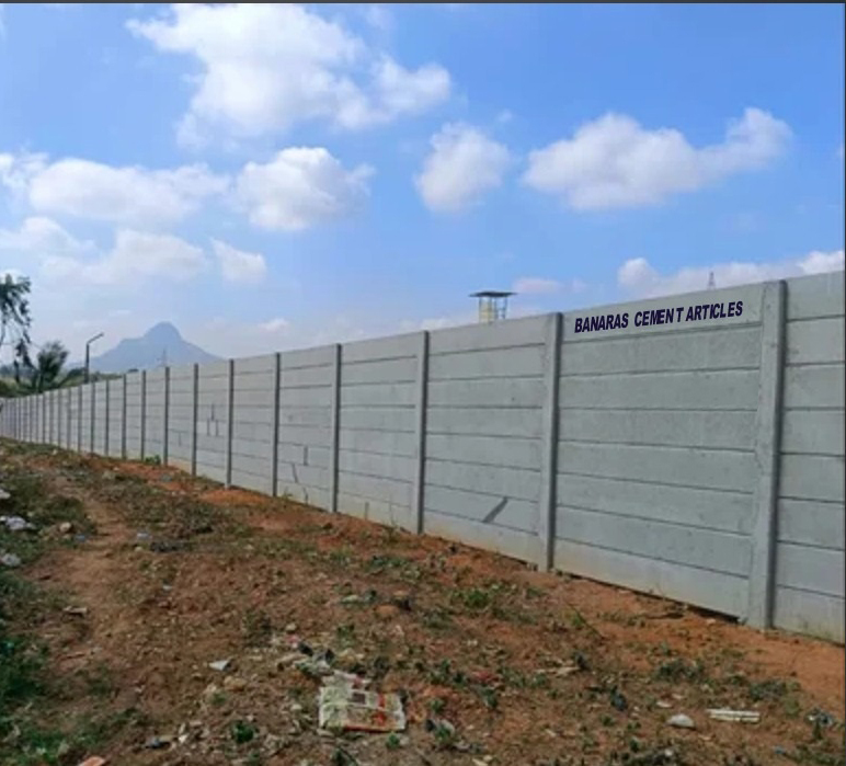Standard Cement Boundary Wall - Color: Different Available