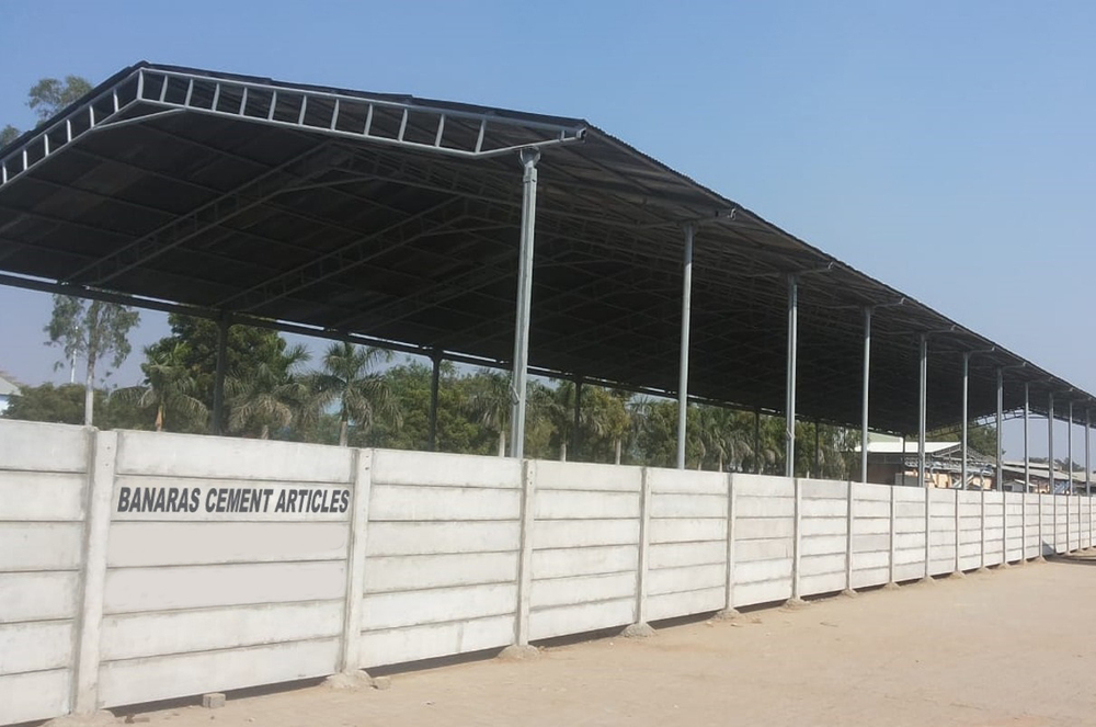 Commercial Cement Wall - Color: Different Available