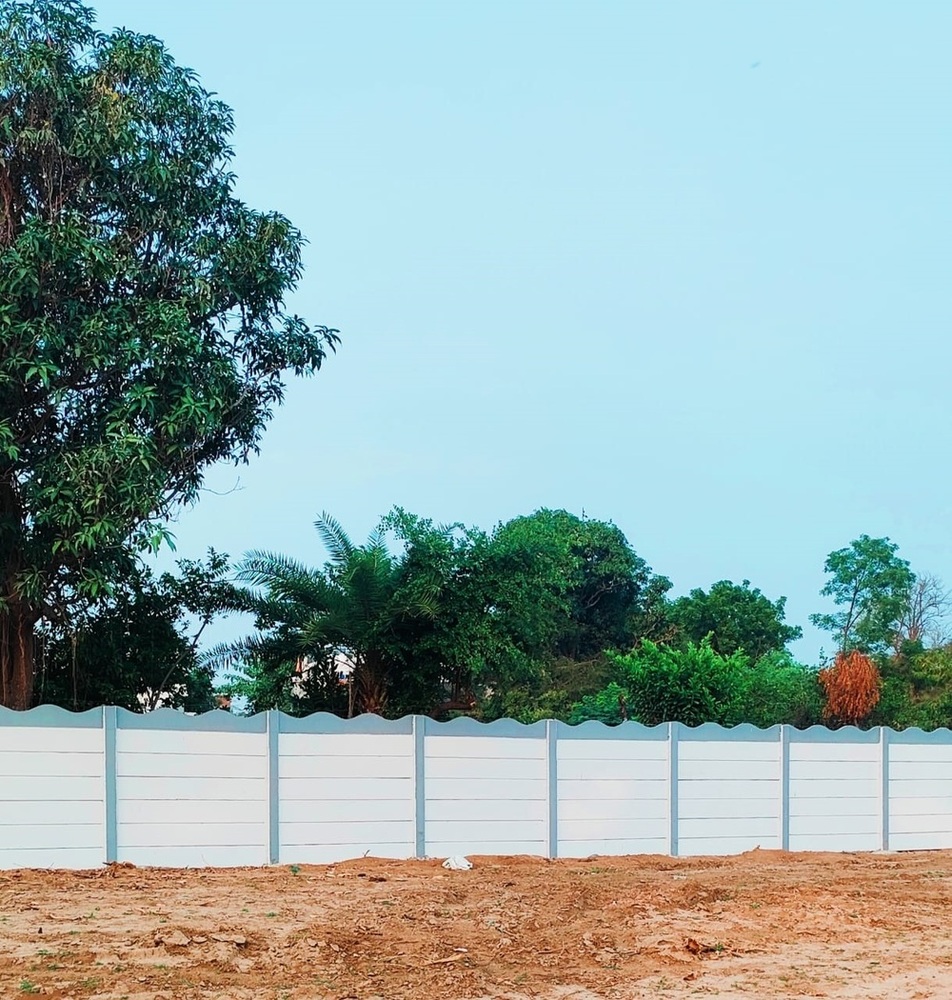 Cement Enclosure Wall - Color: Different Available