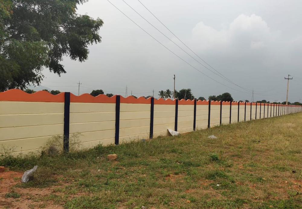 Plain Rcc Wall - Color: Different Available