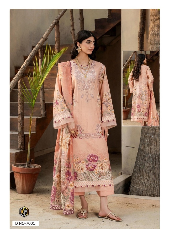 Keval Qurbat Nx Vol-7  Karachi Dress Material