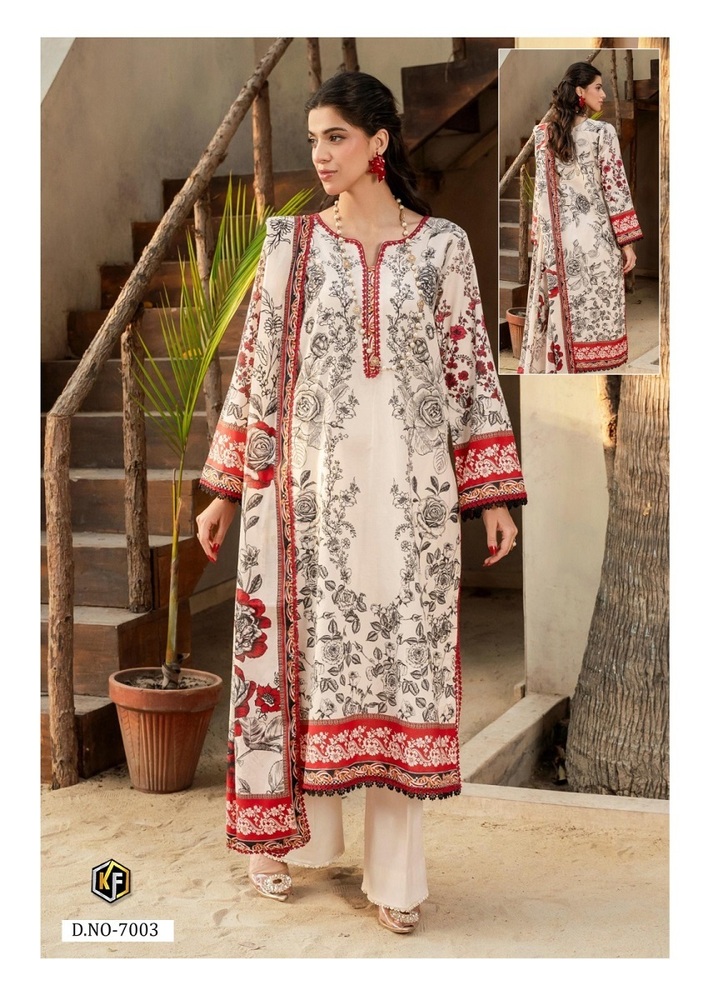Keval Qurbat Nx Vol-7  Karachi Dress Material