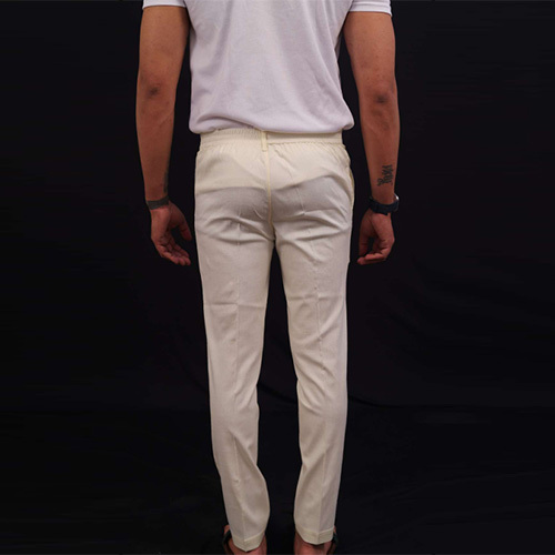 Simple White Lounge Trousers