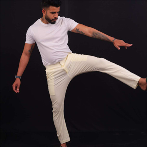 White Cotton Sleep Bottoms Pyjama