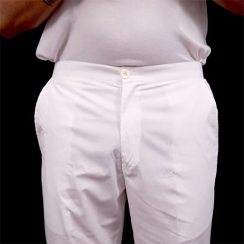 Plain White Relaxation Pants
