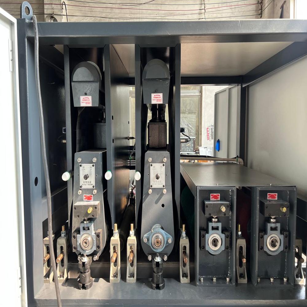 Wide belt Sanding and edge deburring machine