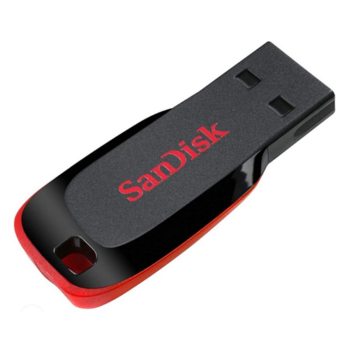 Sandisk Cruzer Blade 32Gb Pen Drive - Color: Red