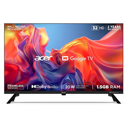 32 Inches Acer G T Series HD Ready Smart LED Google TV