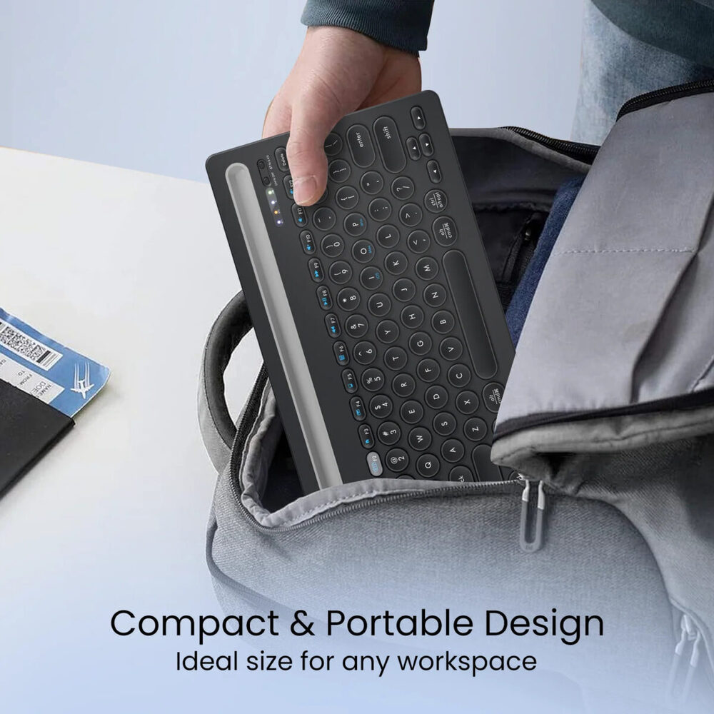 Portronics Bubble Dock Wireless Keyboard