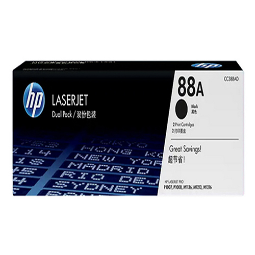 HP 88A Black Original Laser Jet Toner Cartridge Ink