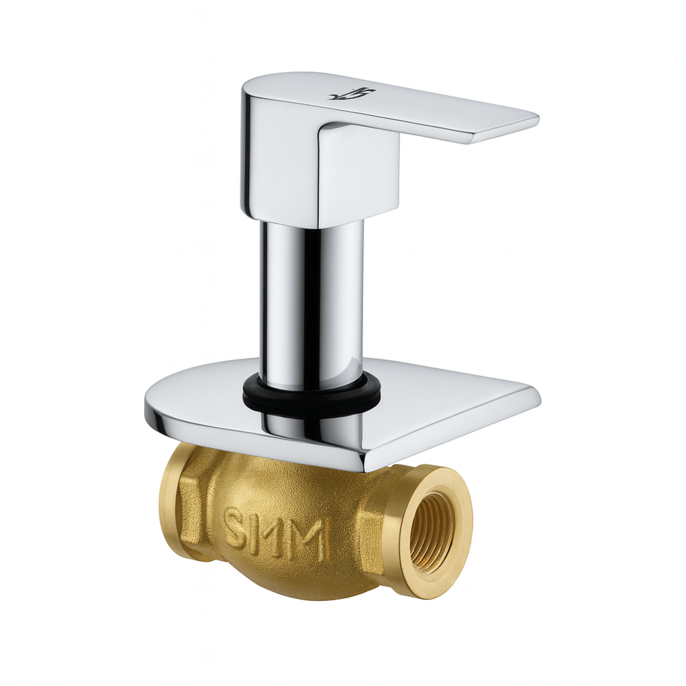 Ari-9007 Aria Concealed Stop Cock 15mm - Color: Golden