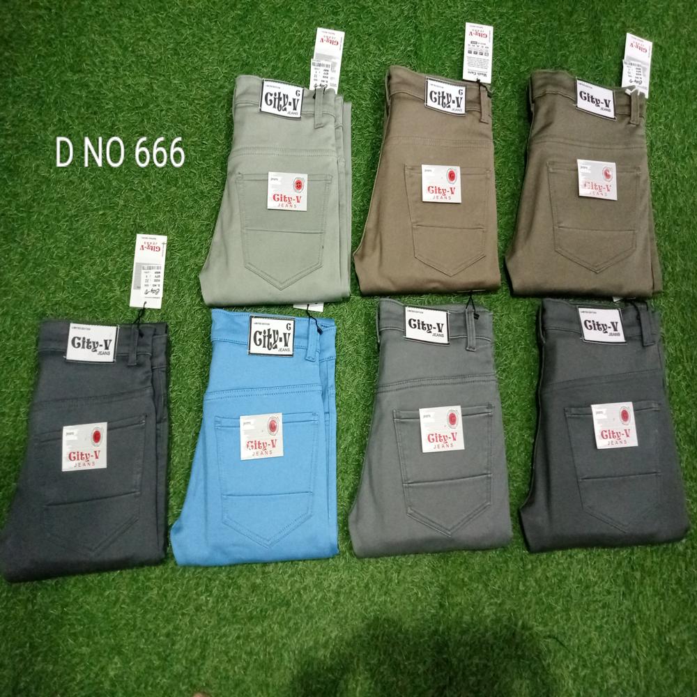 DENIM COTTON JEANS 