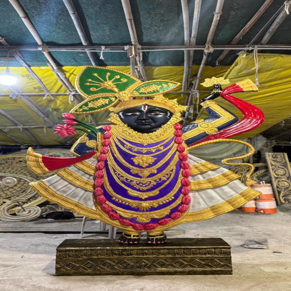 Fiber Krishana mural