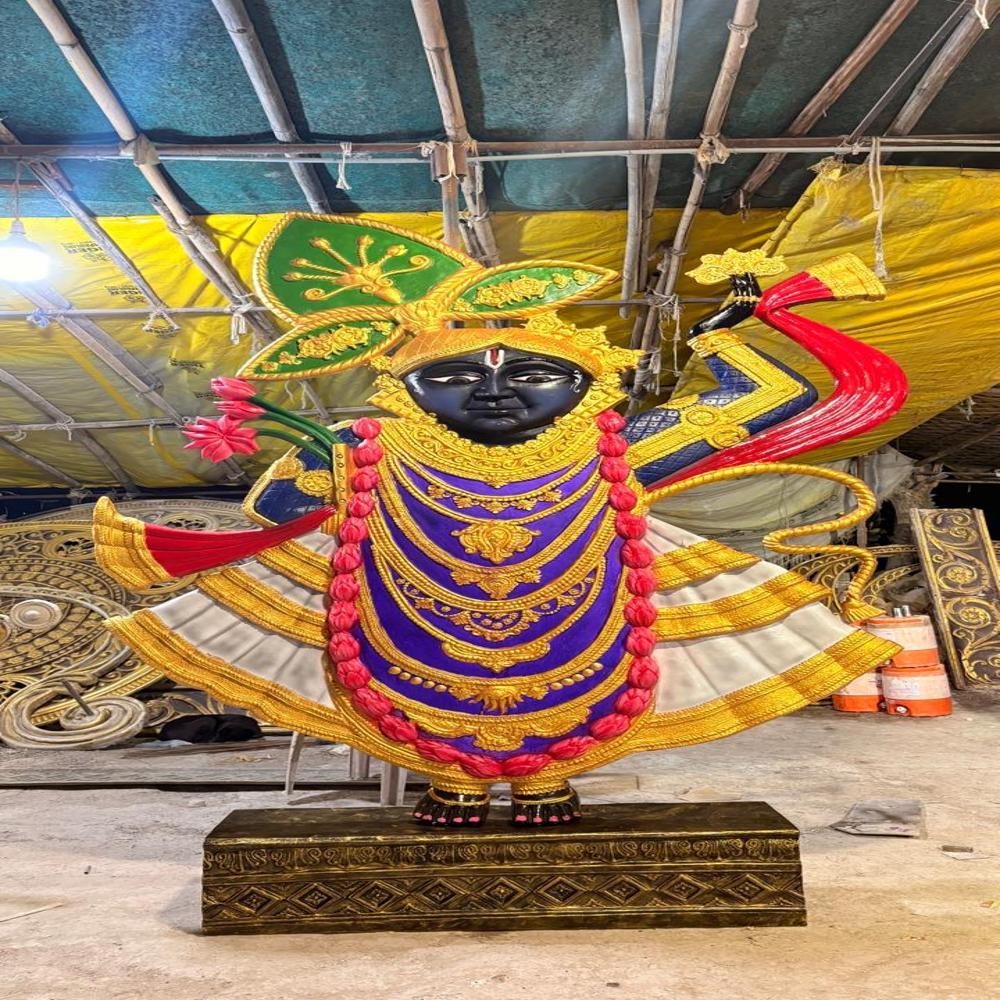 Fiber Krishana mural