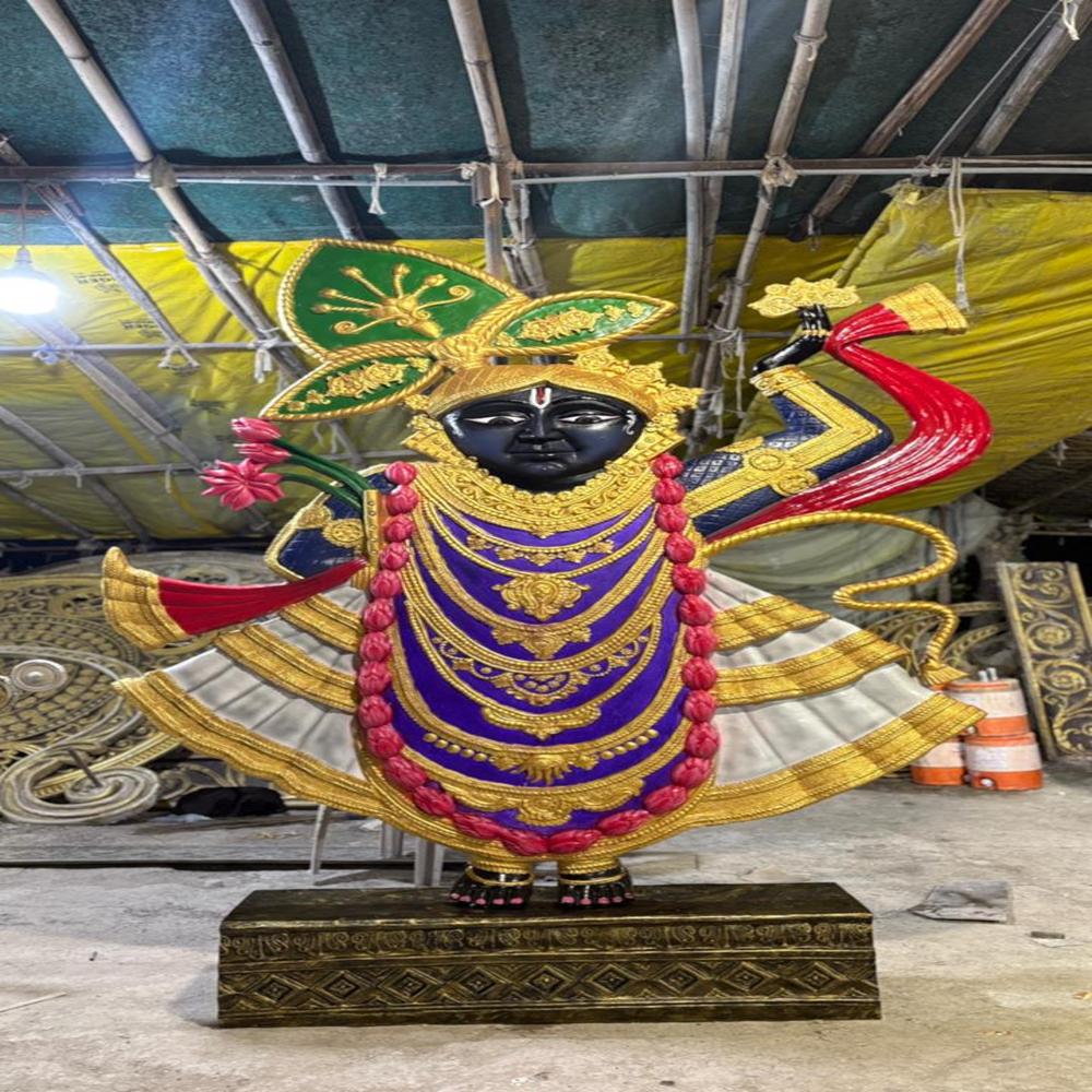 Fiber Krishana mural