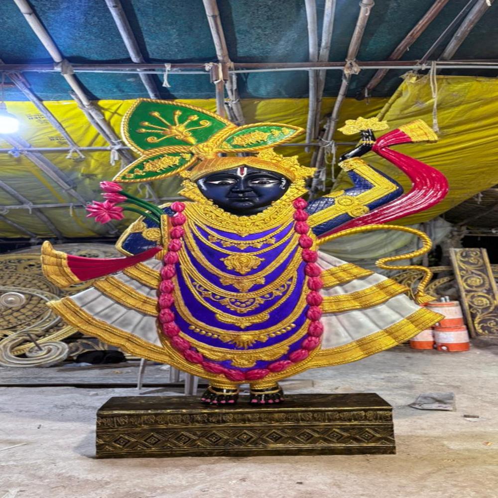 Fiber Krishana mural