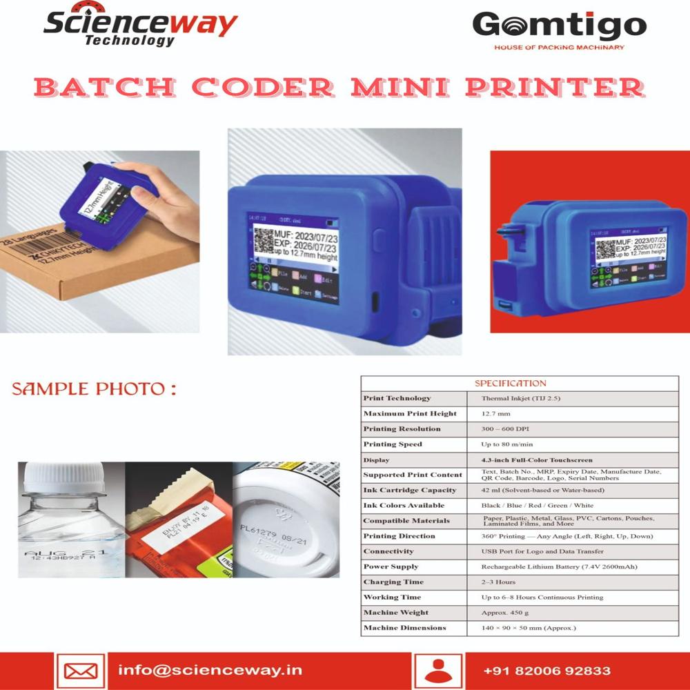 Mini Printer Scienceway