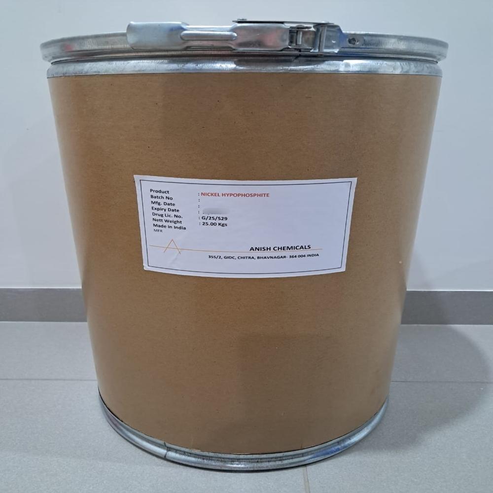 Nickel Hypophoshite Pharma Grade - Cas No: 13477-97-9