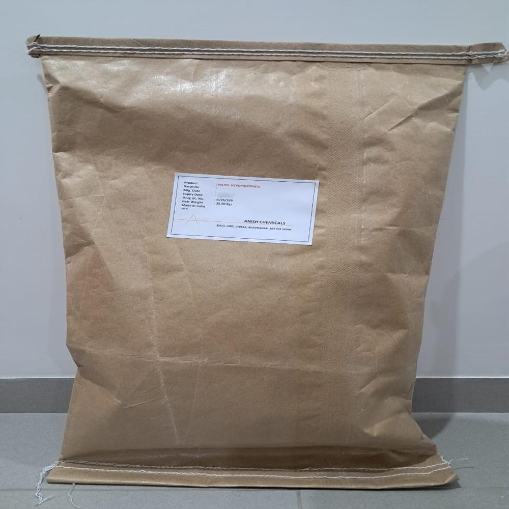 Nickel Hypophoshite Pharma Grade - Cas No: 13477-97-9