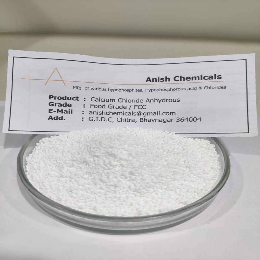 Calcium Chloride Anhydrous - Cas No: 10043-52-4