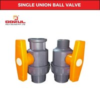 Gokul PVC Double Union Ball Valve Threaded