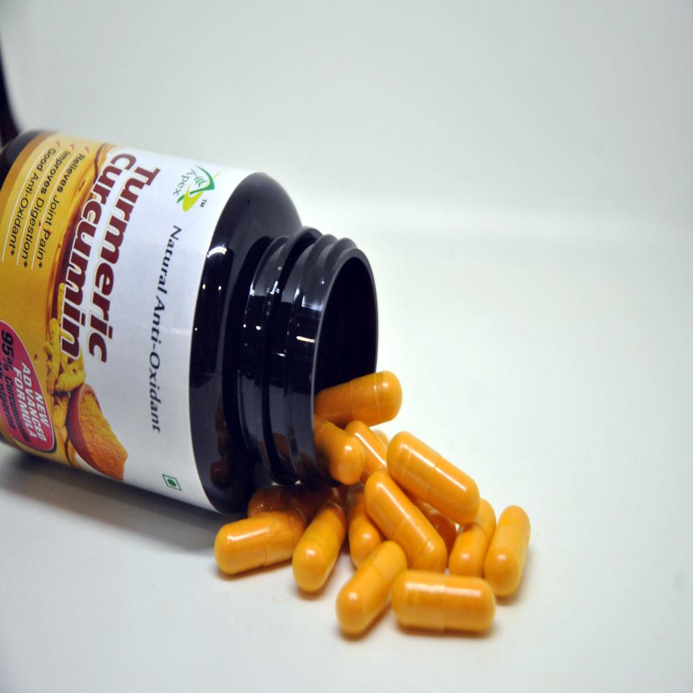 Herbal Capsule Bottle - Grade: A Grade