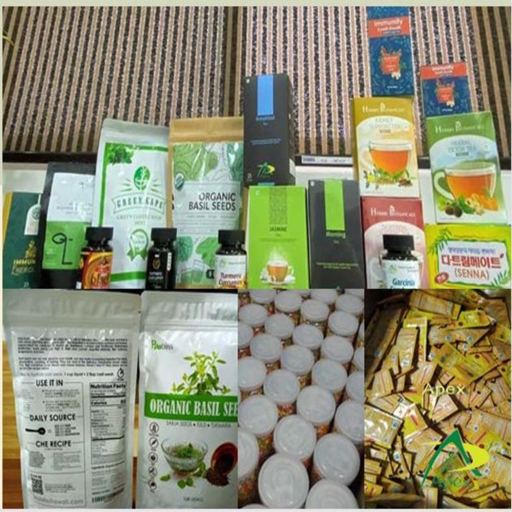 Herbal Capsule Bottle - Grade: A Grade