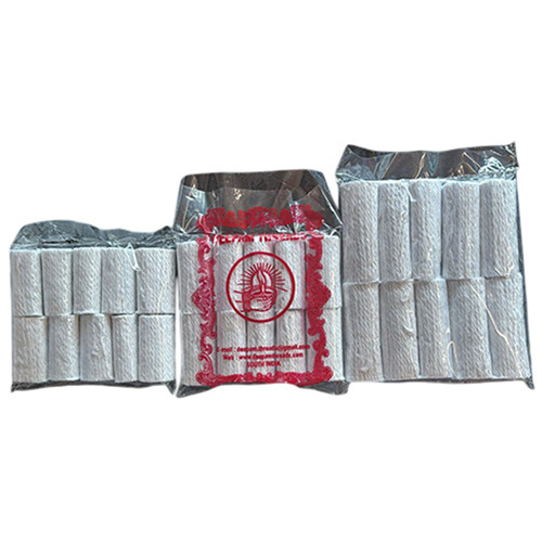 3 Ply 5.5 - 6.5 - 7.5 Cm Oil Lamp Wick - Color: White