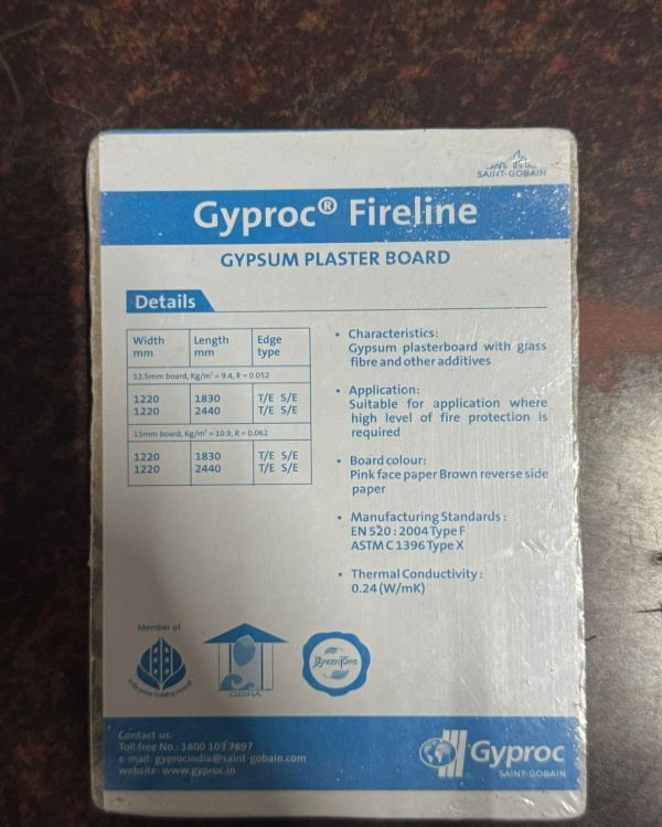 FR Gypsum Board (6x4)