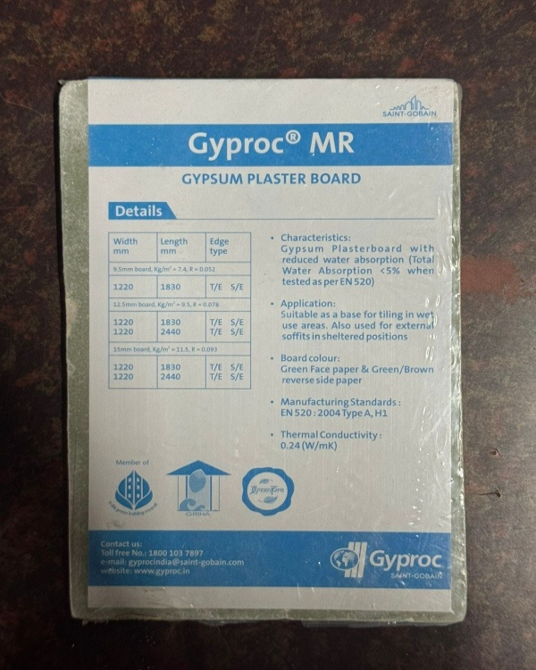 Mr Gypsum Board (6x4) - Feature: Good Quality