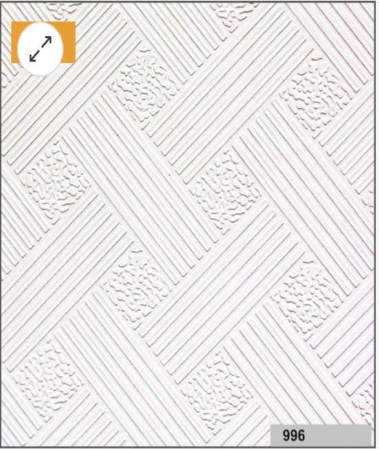 T- Grid Ceiling Gypsum Tiles - Features: Good Quality