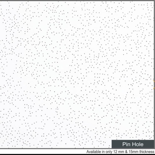 T- Grid Ceiling Mineral Fiber Tiles - Color: White