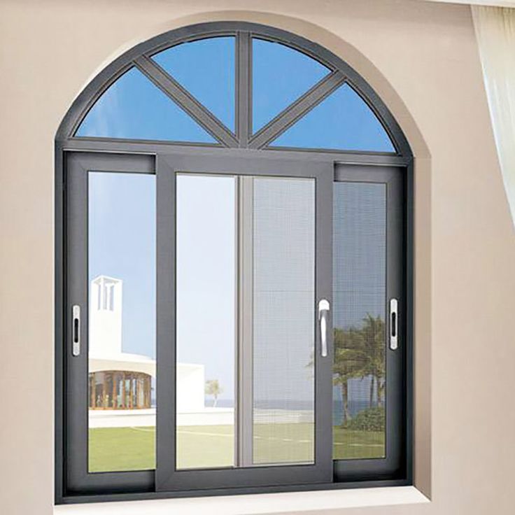 Aluminium Arch Window - Application: Residential & Commercial