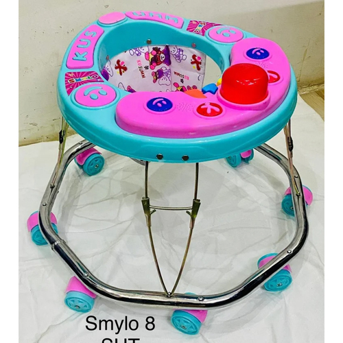 8 Bend 7X8 Pipe Baby Walker - Color: Multicolor