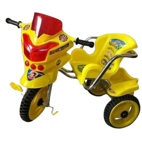 Yellow Children Tricycle - Gross Weight: 5 Kilograms