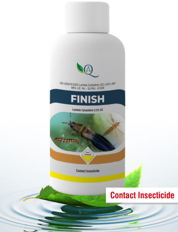 Finish Contact Insecticide - Application: Agriculture