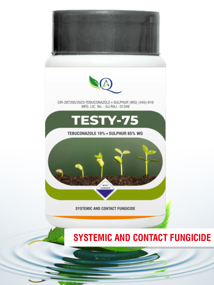 Testy-75 Systemic And Contact Fungicide - Application: Agriculture