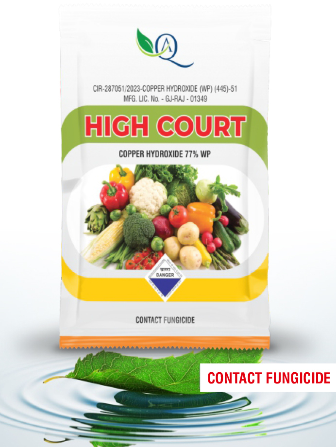 High Court Contact Fungicide - Application: Agriculture