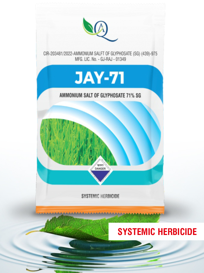 Jay-71 Systemic Herbicide - Application: Agriculture