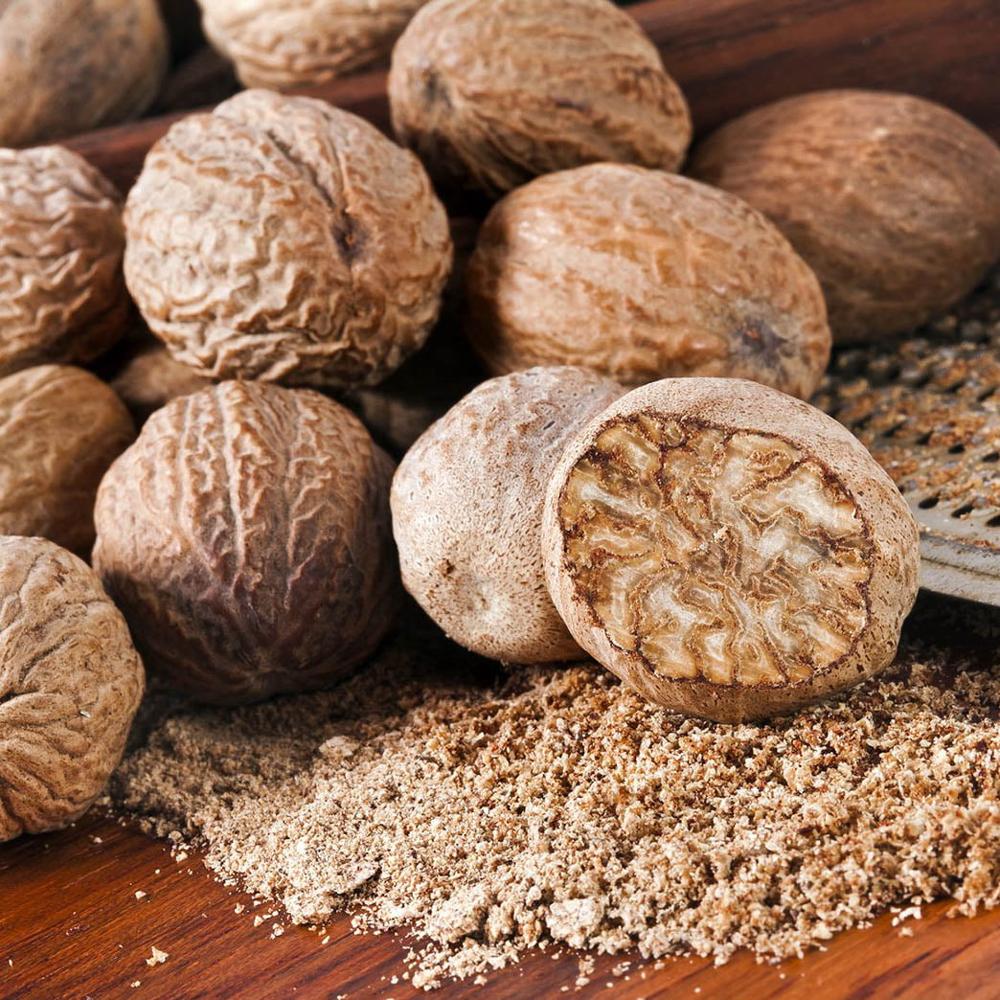 Customized Wholesale Muscade High Quality Whole Without Shell Organic Dried Nutmeg 